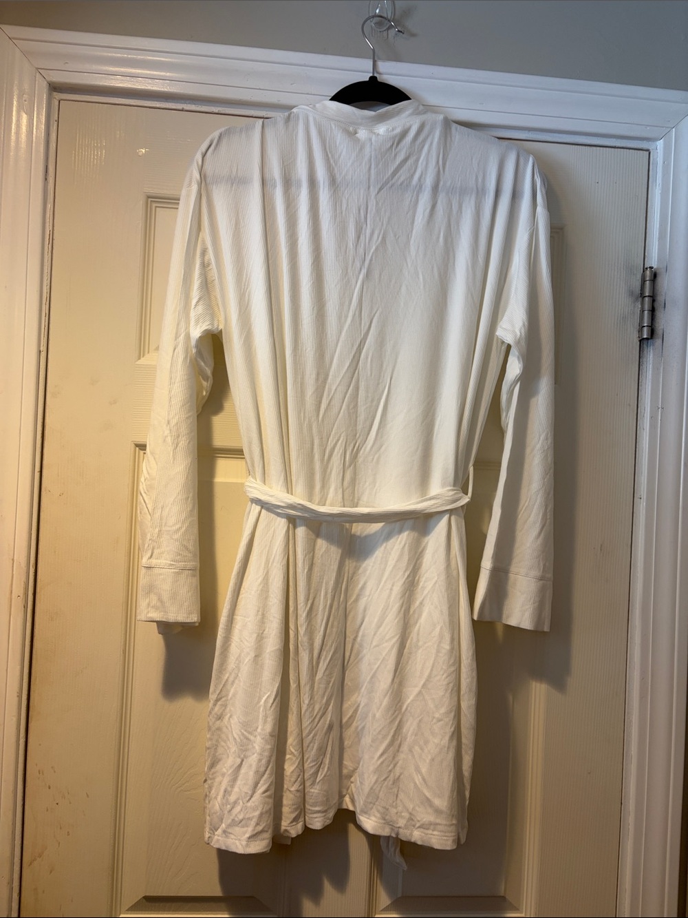 Soft Lounge Rib Robe in Marble - Picture 3 of 4
